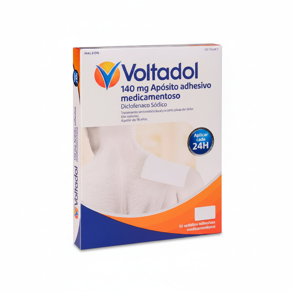 Voltadol 140 mg 10 Apósitos Adhesivos Medicamentosos