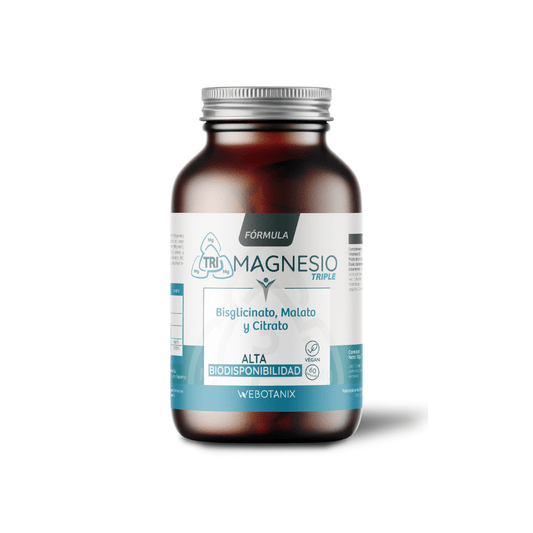 WeBotanix Triple Magnesio Fórmula 60 cápsulas