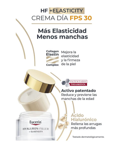 Eucerin Pack Elasticity Crema Anti-Età Giorno SPF30 + Ricarica
