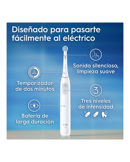 Oral-B Cepillio Eléctrico Io2 Blanco 2 Cabezales