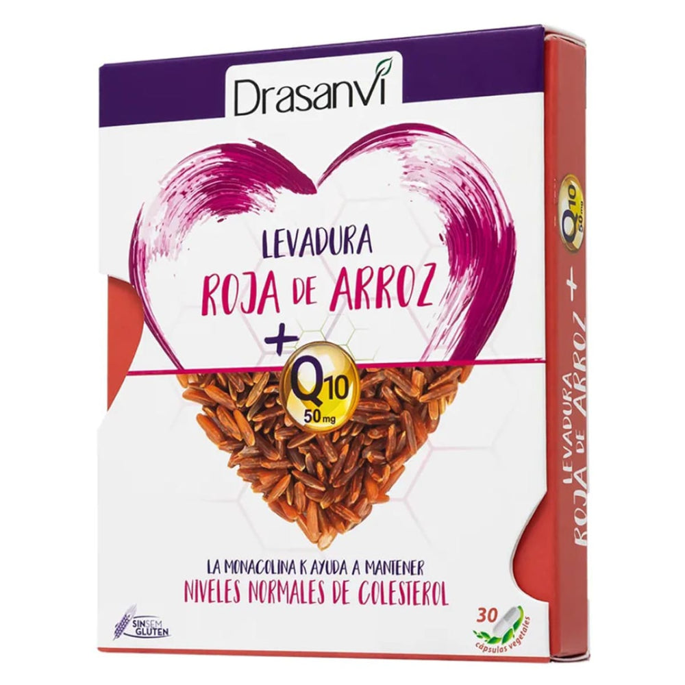 Drasanvi Levadura Roja Arroz Coenzima Q10 30 Cápsulas