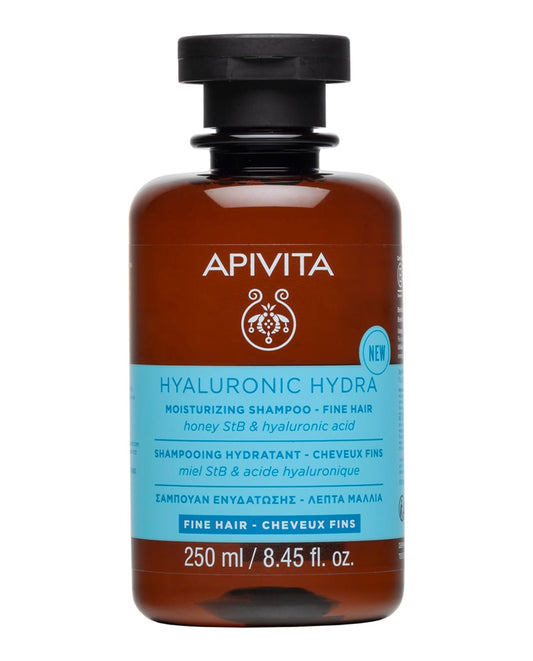 Apivita Hyaluronsäure Hydra Feuchtigkeitsshampoo für feines Haar 250 ml