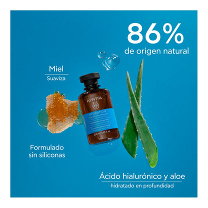 Apivita Champú Hyaluronic Hydra con Ácido Hialurónico 250 ml