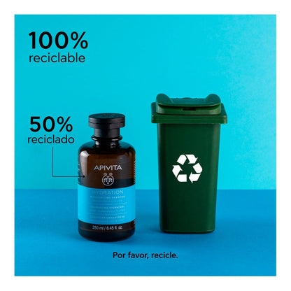 Apivita Champú Hyaluronic Hydra con Ácido Hialurónico 250 ml