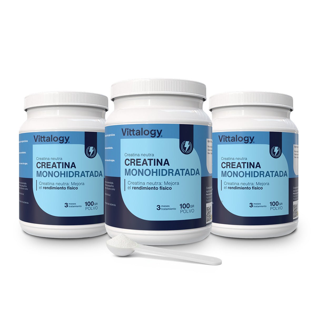 Vittalogy Creatina Monohidratada 300 gr (Pack de 3)