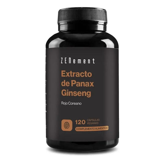 Zenement Extracto de Panax Ginseng 120 Cápsulas Veganas